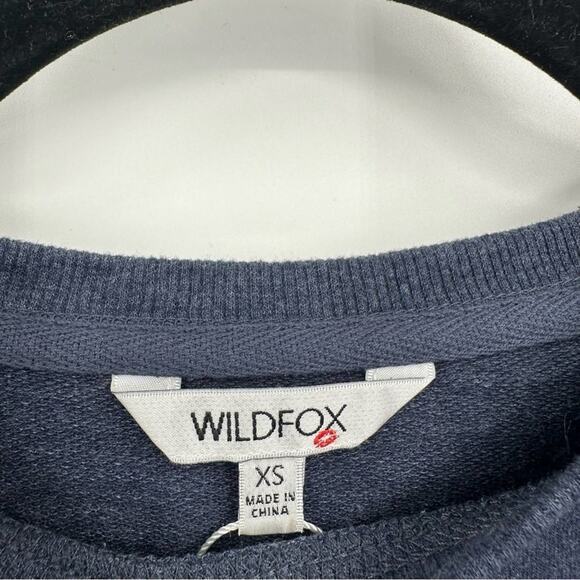 Wildfox | Social Statement Crewneck Sweater Size Extra Small - Picture 5 of 6